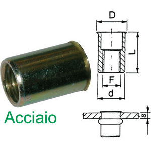 514T - STEEL THREADED RIVETS - Prod. SCU